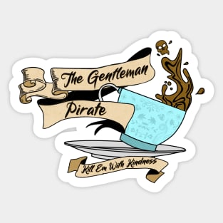 The Gentleman Pirate Sticker